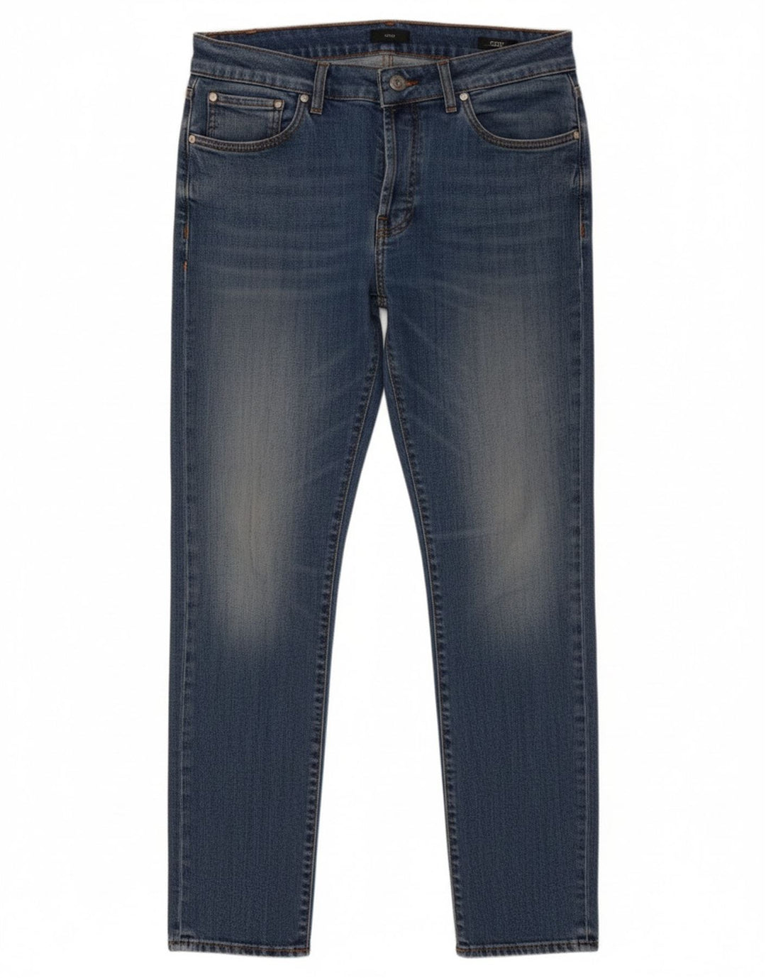 Liu Jo Masculino Scott Skinny Jeans W33 L29 Azul Poliéster