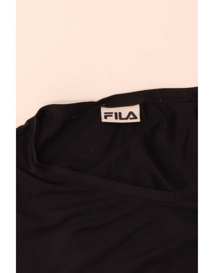 Camiseta masculina Fila Top médio preto