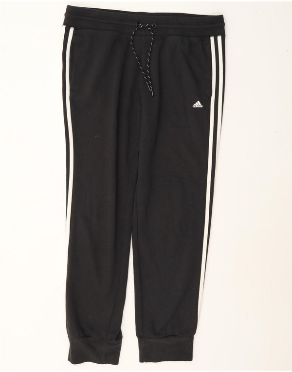 Calça Adidas Climalite Feminina Joggers UK 16/18 Grande Cinza