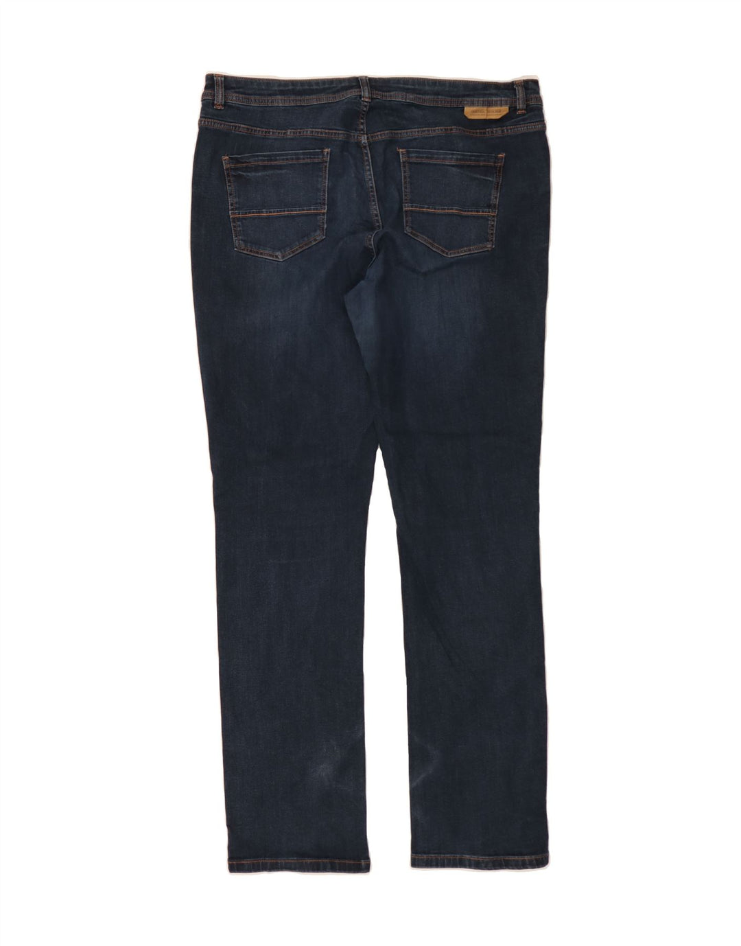 DACK'S Mens Regular Fit Straight Jeans IT 56 3XL W44 L34 Blue Cotton Vintage Dack's and Second-Hand Dack's from Messina Hembry 
