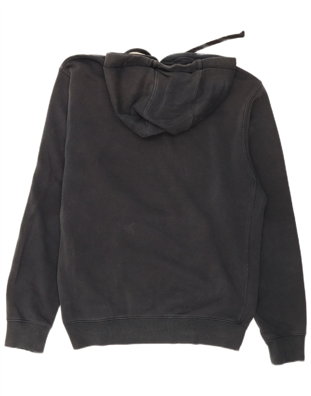 NIKE Mens Tall Hoodie Jumper Médio Algodão Preto