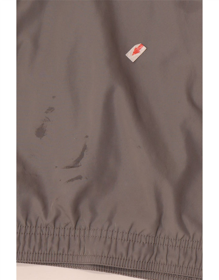 Reebok Mens Tracksuit Top Jacket Médio Cinza Colourblock Poliéster