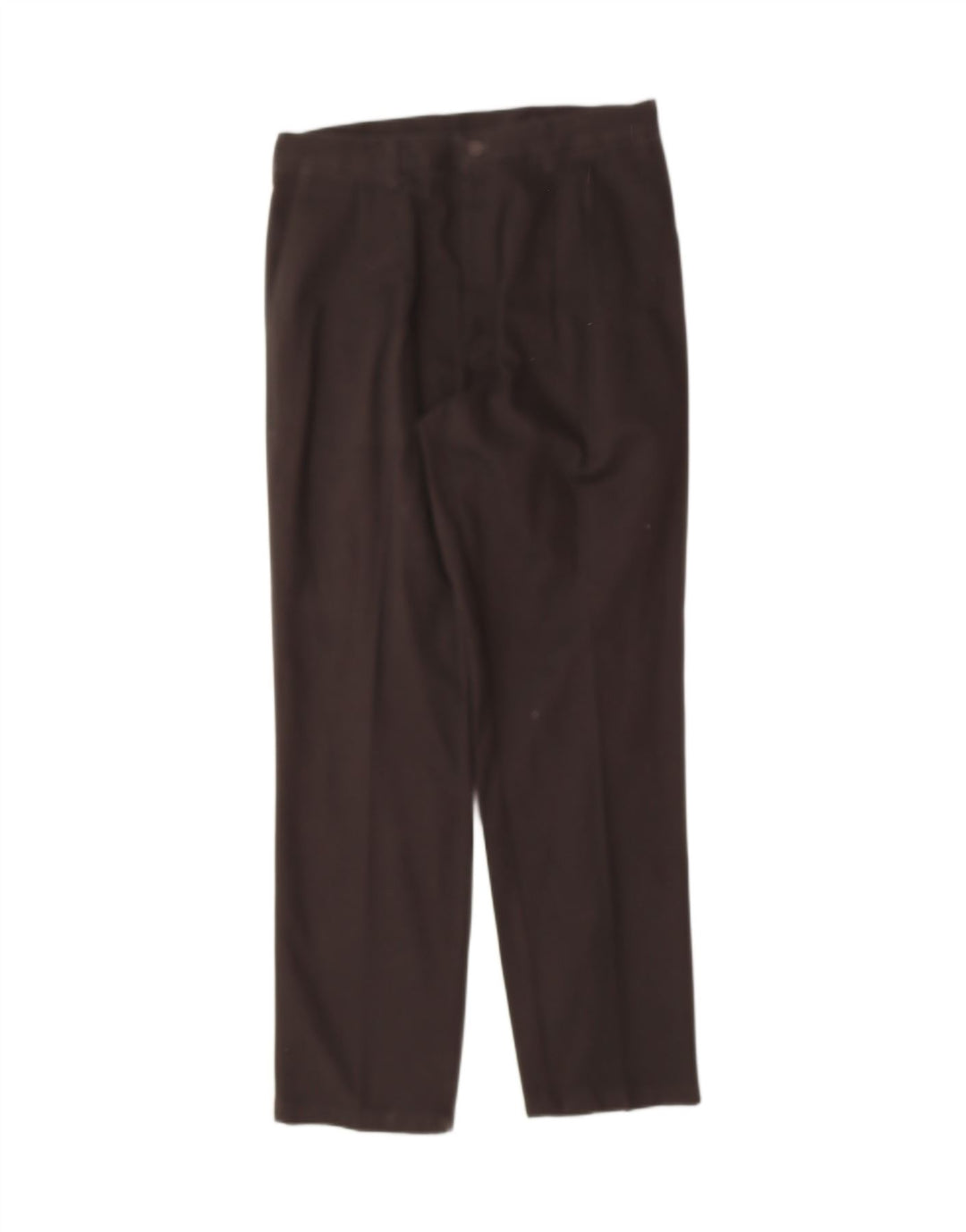 VINTAGE Mens Straight Chino Trousers W35 L32 Black Cotton Vintage Vintage and Second-Hand Vintage from Messina Hembry 