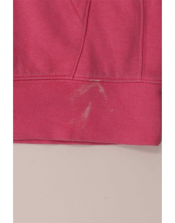 Nike Mens Hoodie Jumper Médio Algodão Rosa