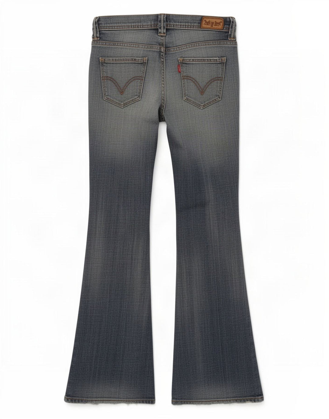 Jeans feminino Levi's Flare Flared W28 L31 azul algodão