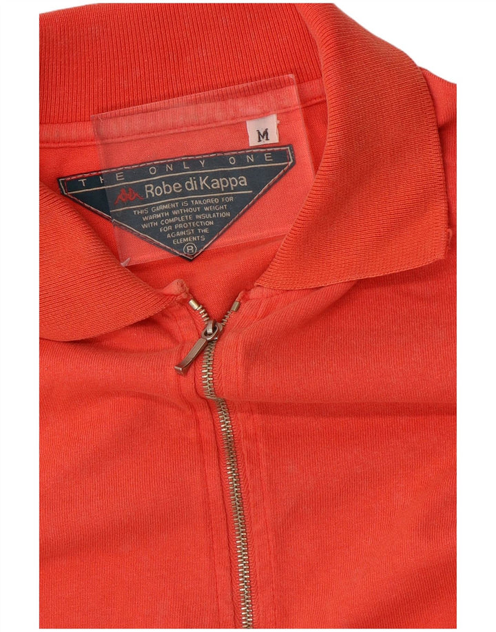 Camisa polo masculina Kappa laranja médio
