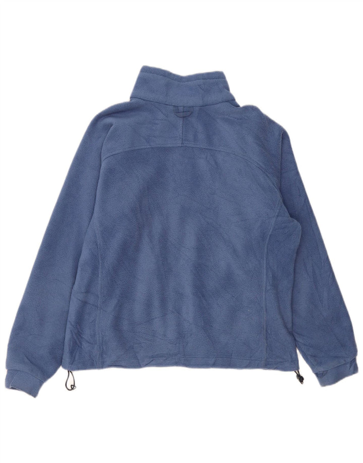 Jaqueta Columbia Feminina Oversized Fleece UK 18 XL Azul Poliéster