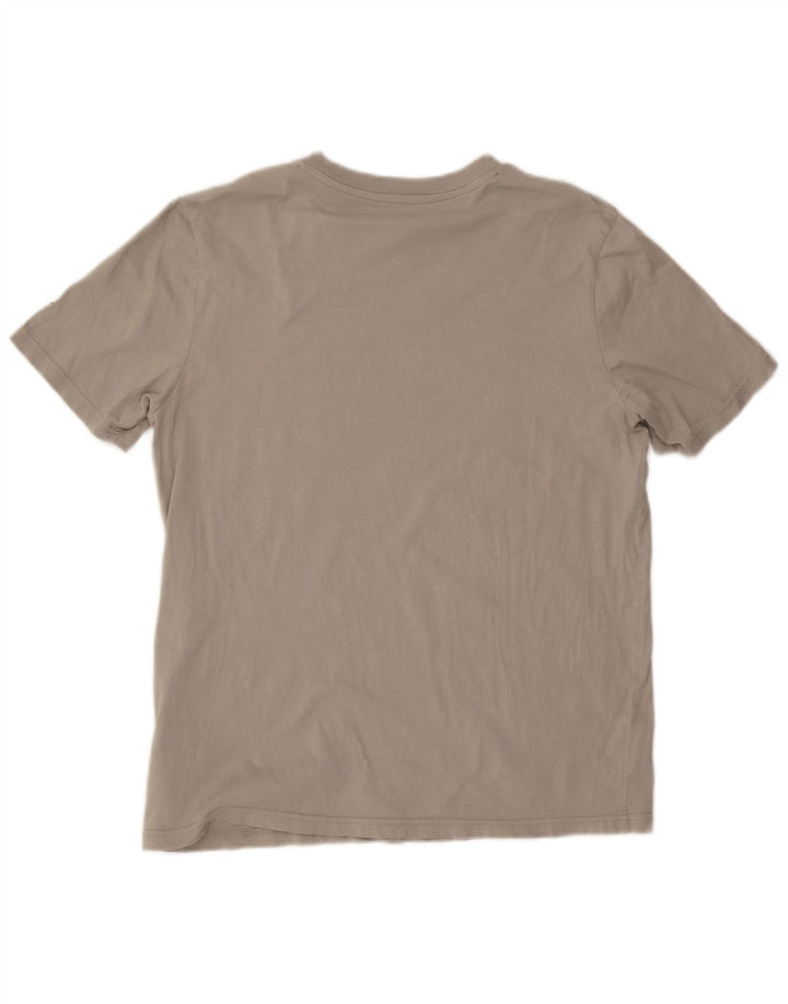 Camiseta masculina Puma Graphic Top cinza médio algodão