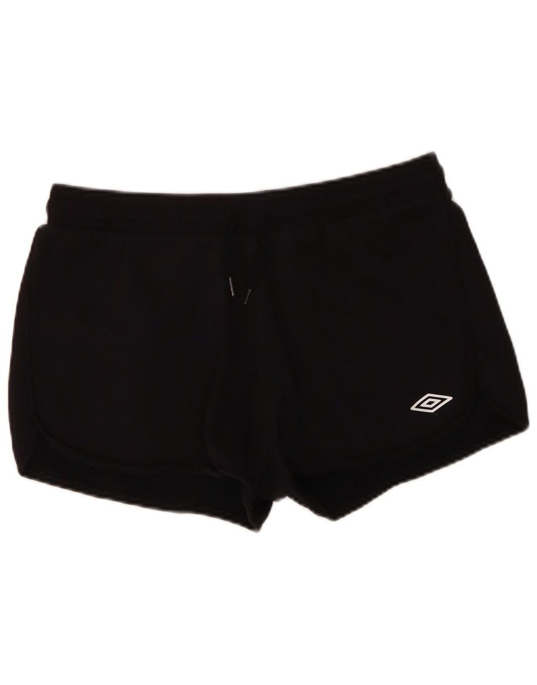 Umbro Womens Sport Shorts UK 14 Médio Algodão Preto