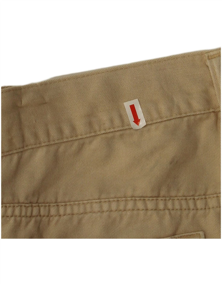 Calça jeans reta masculina Calvin Klein W34 L30 algodão bege