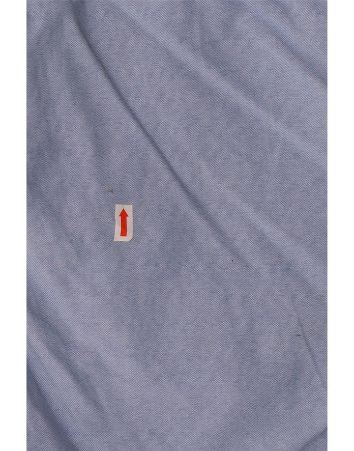 IZOD Mens Chino Shorts W36 Grande Algodão Azul