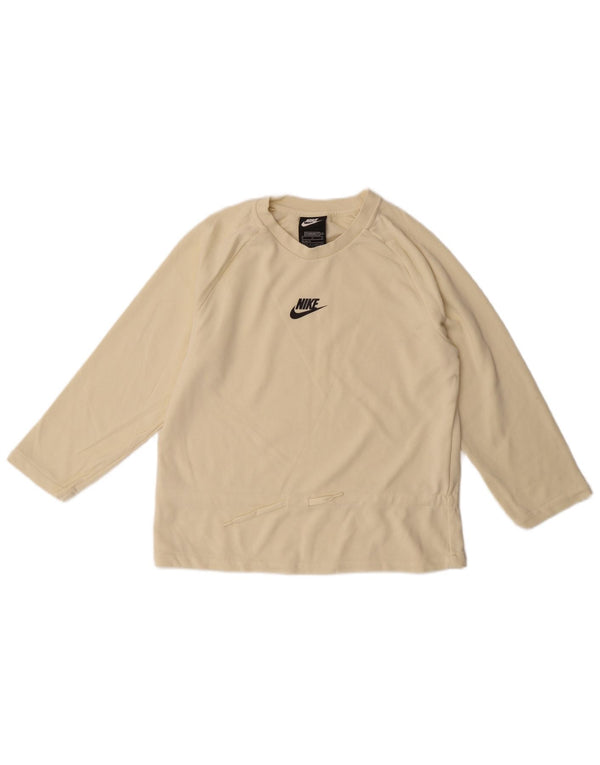 Moletom Nike Girls Jumper 13-14 Anos XL Off White Algodão