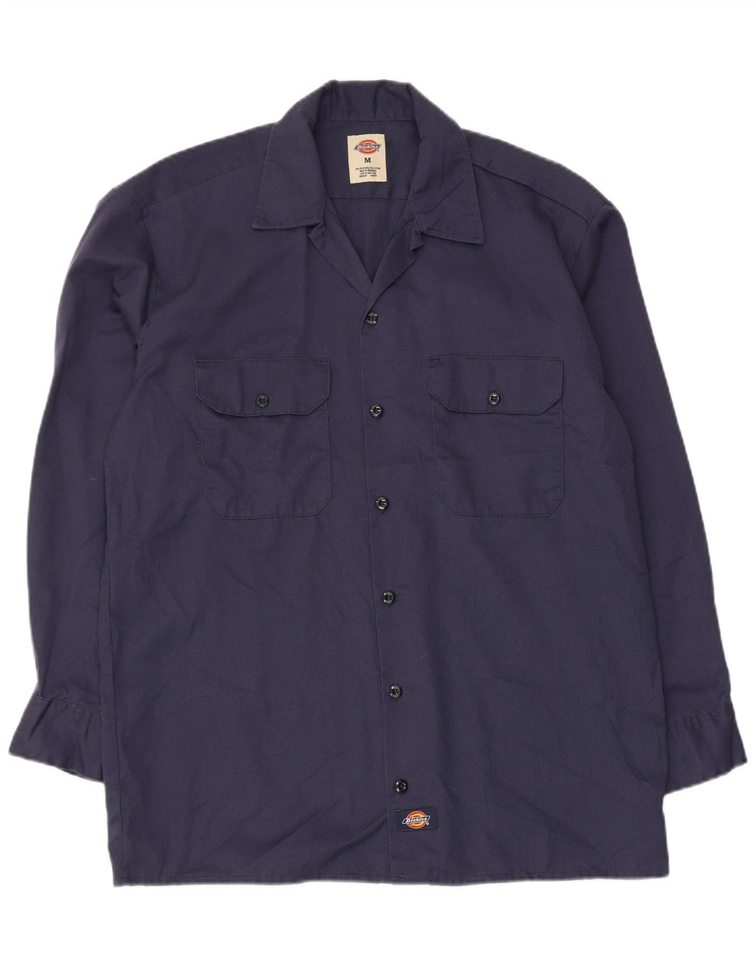 Camisa masculina Dickies poliéster azul marinho médio