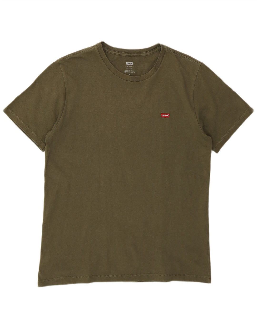 Camiseta gráfica masculina Levi's Top médio cáqui