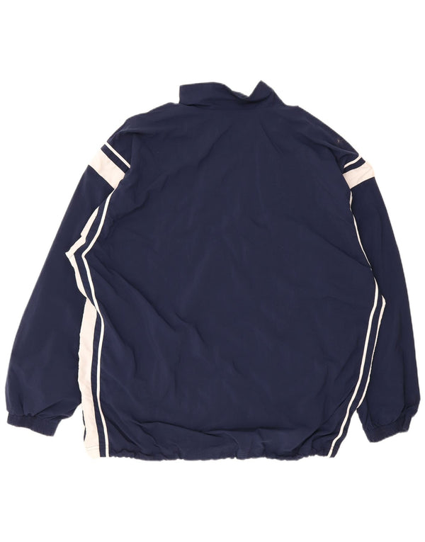 Diadora Mens Tracksuit Top Jacket 2XL Azul Marinho Colourblock Nylon