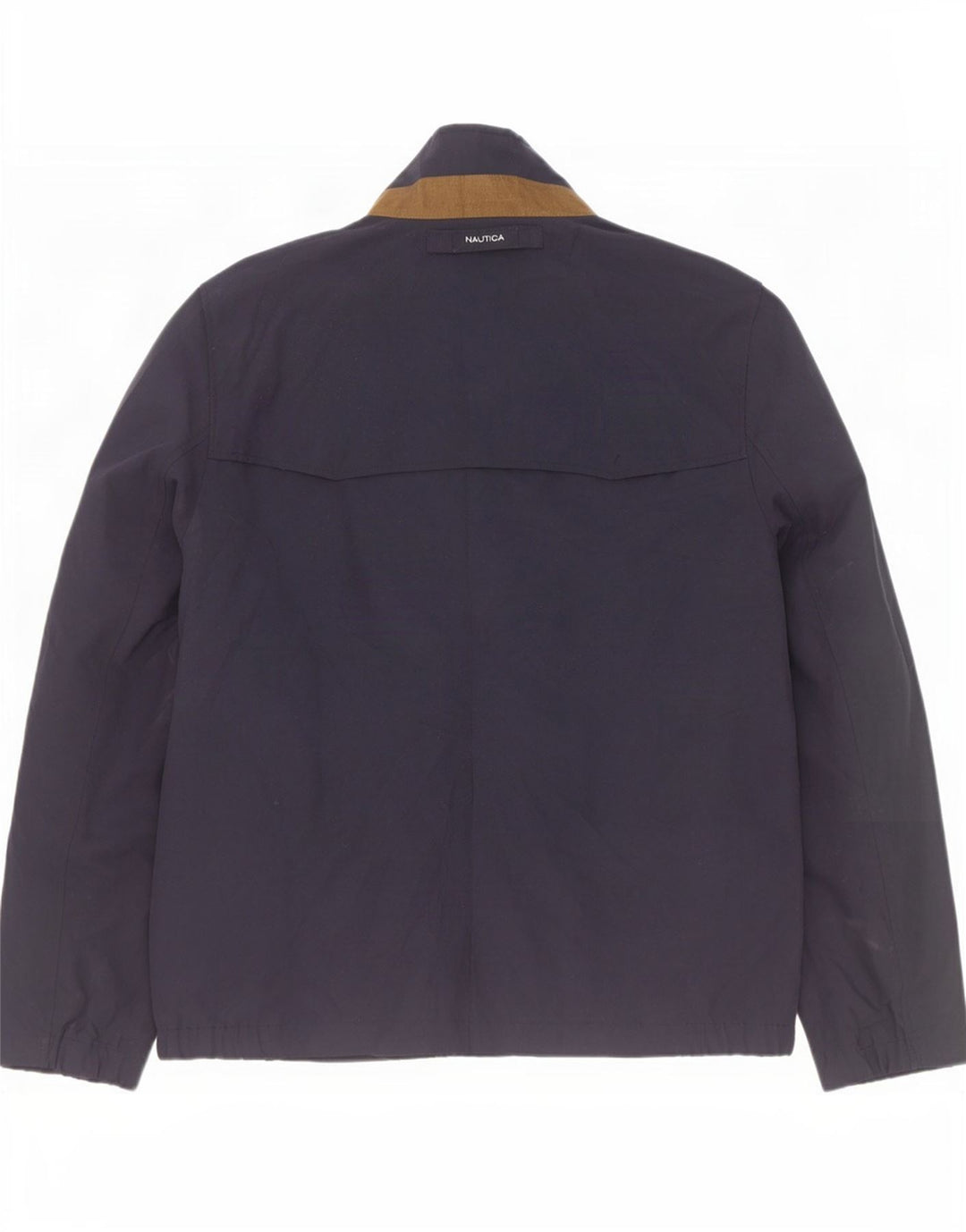 Jaqueta bomber masculina Nautica UK 40 grande poliéster azul marinho