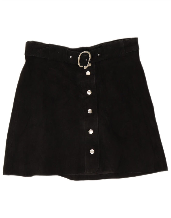 Minissaia feminina Zara média W28 preta