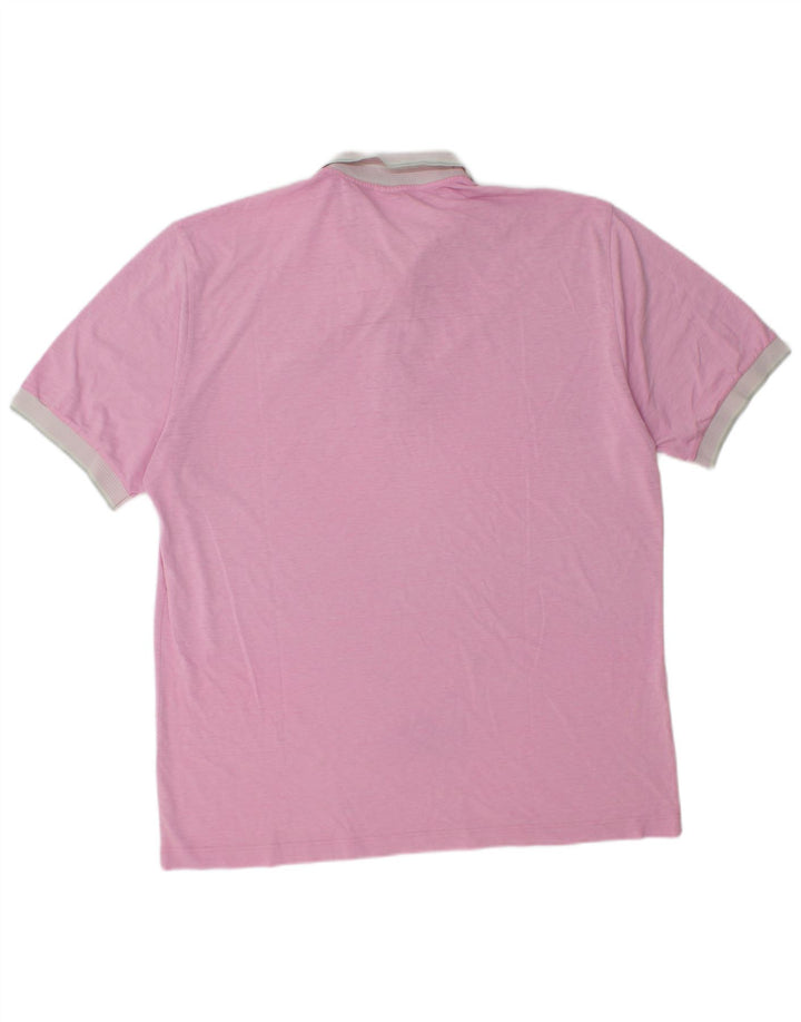 Camisa polo masculina Ellesse IT 58 2XL rosa