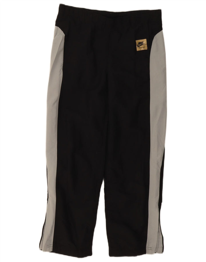 Calça de treino Nike Boys 11-12 anos médio preto colorblock poliéster