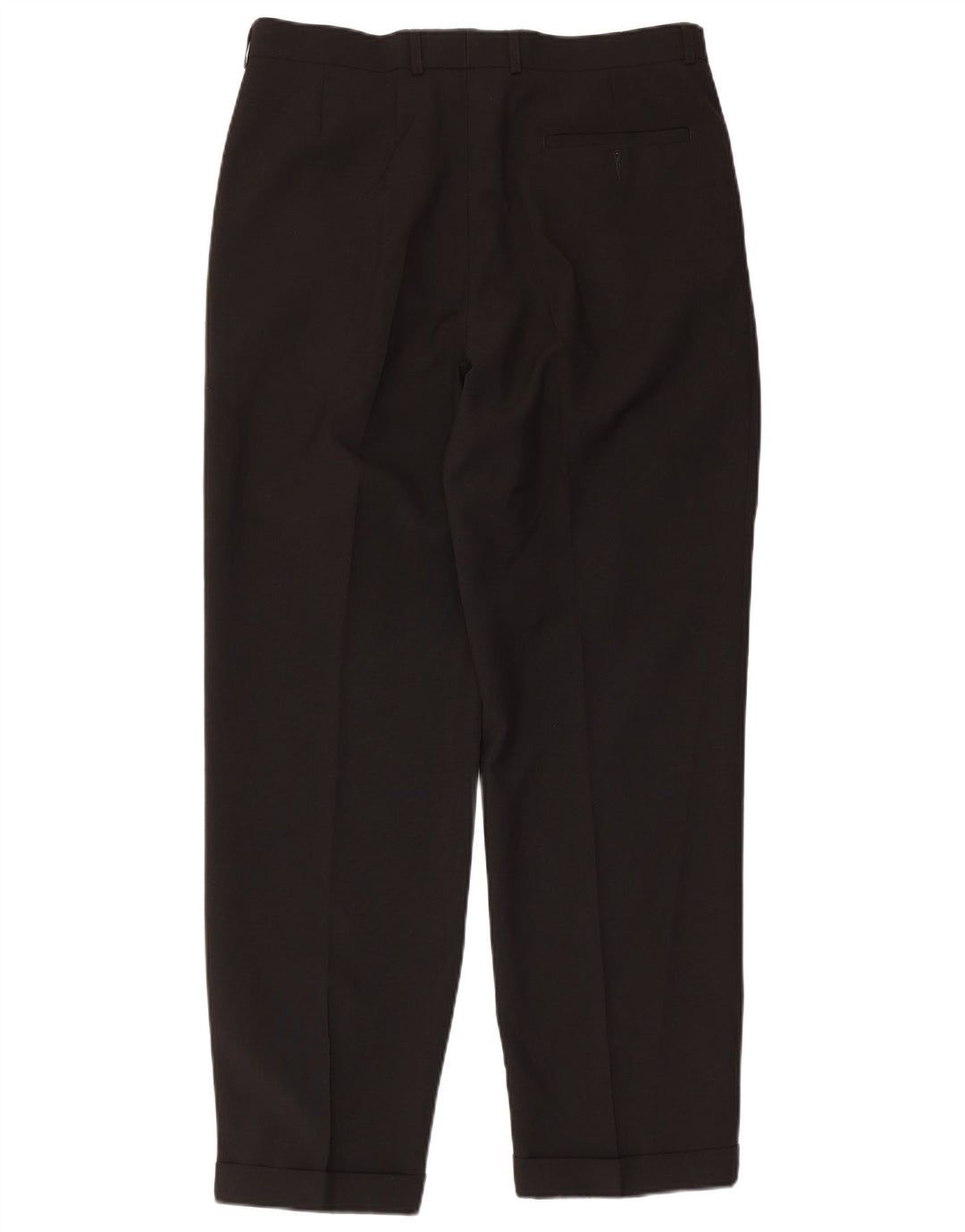 Calça de terno masculina MARKS & SPENCER W34 L31 poliéster preto