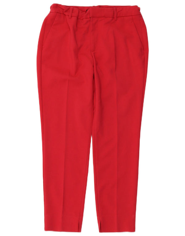 Zara Calça Chino Feminina Slim Grande W30 L27 Algodão Rosa