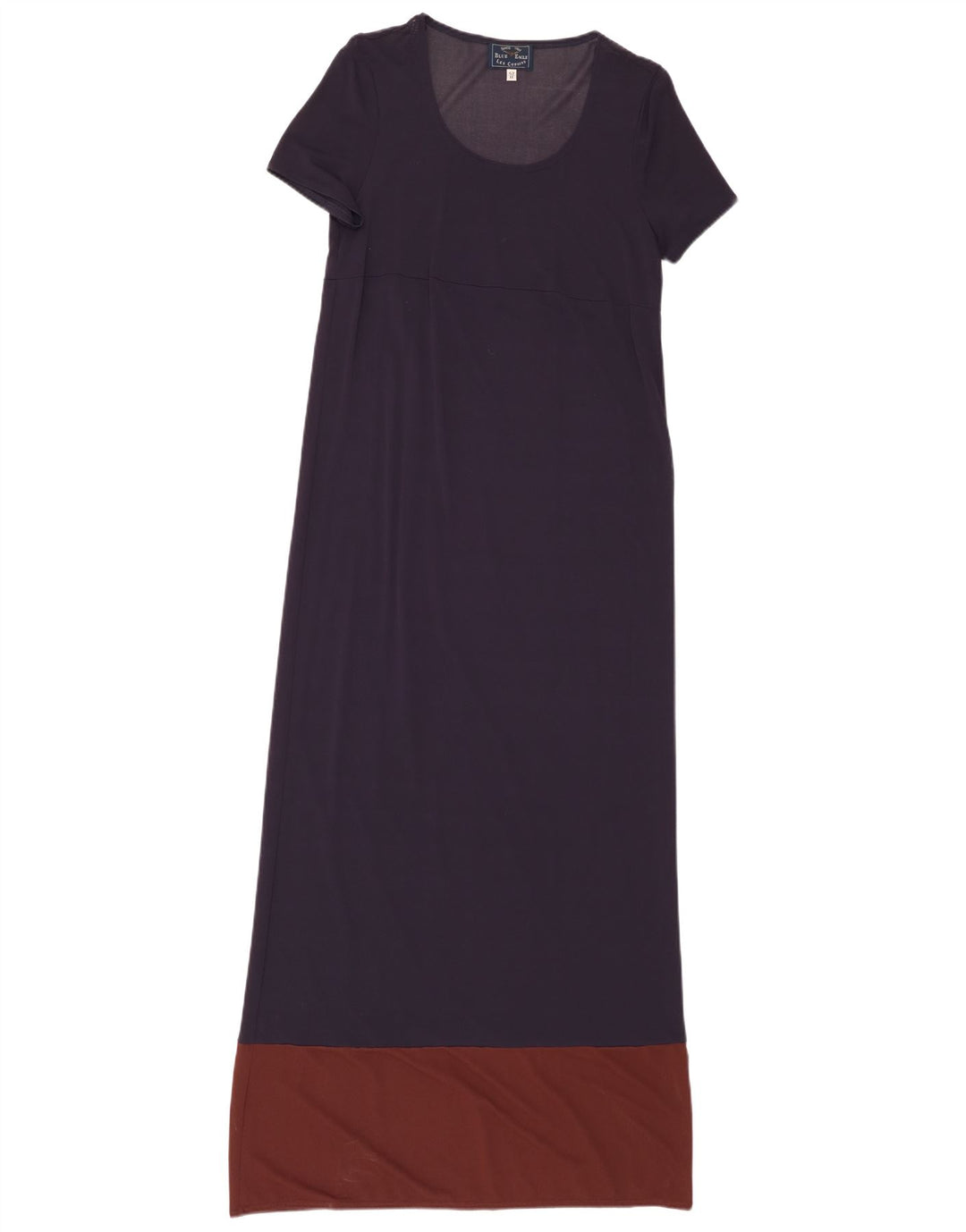 Vestido Maxi Blue Eagle Feminino Les Copains IT 42 Bloco de cor azul marinho médio