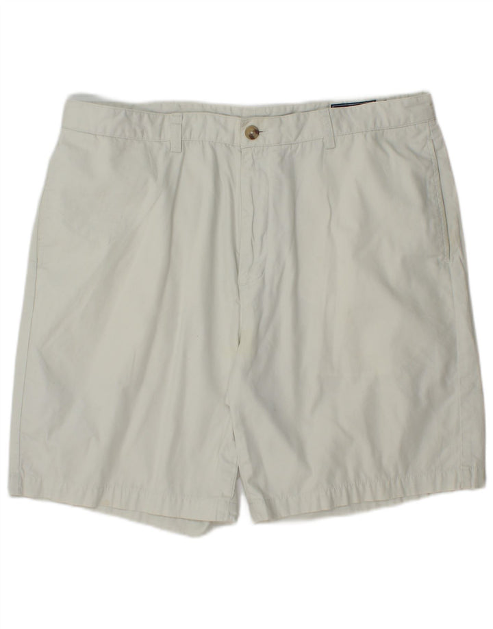 VINEYARD VINES Mens Chino Shorts W38 XL Algodão Branco