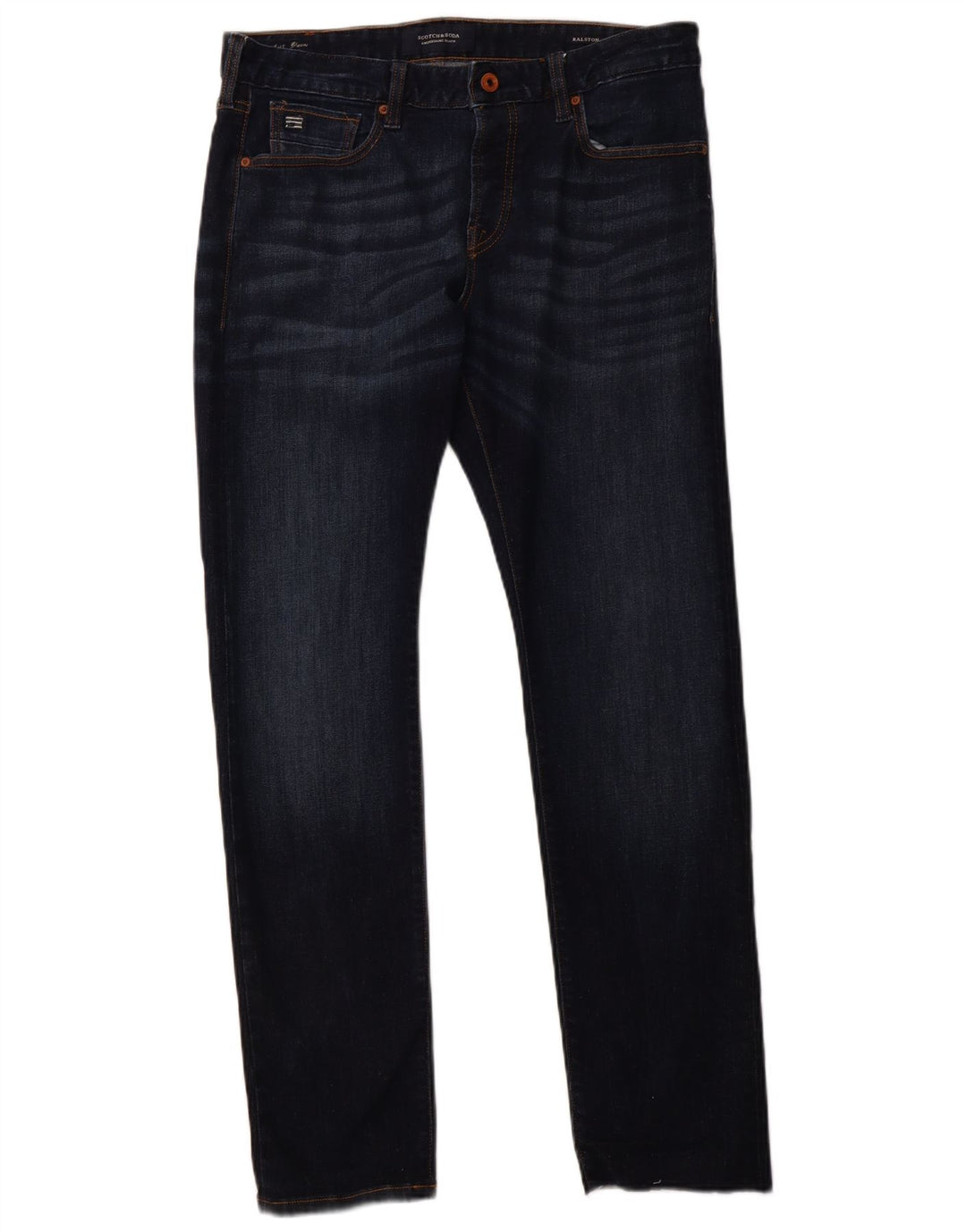 SCOTCH & SODA Masculino Ralston Slim Jeans W31 L32 Azul Marinho Algodão