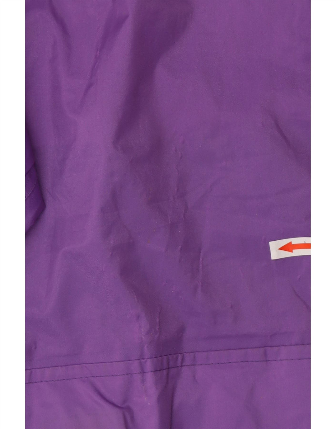 Jaqueta de chuva com capuz masculina vintage UK 44 2XL Colourblock multicolorido Nylon