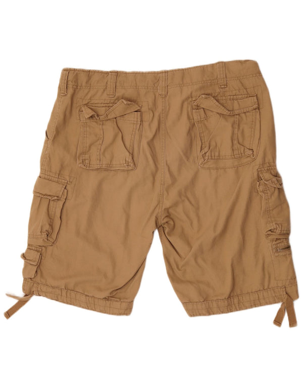 Shorts cargo masculino Brandit 3XL W42 algodão bege