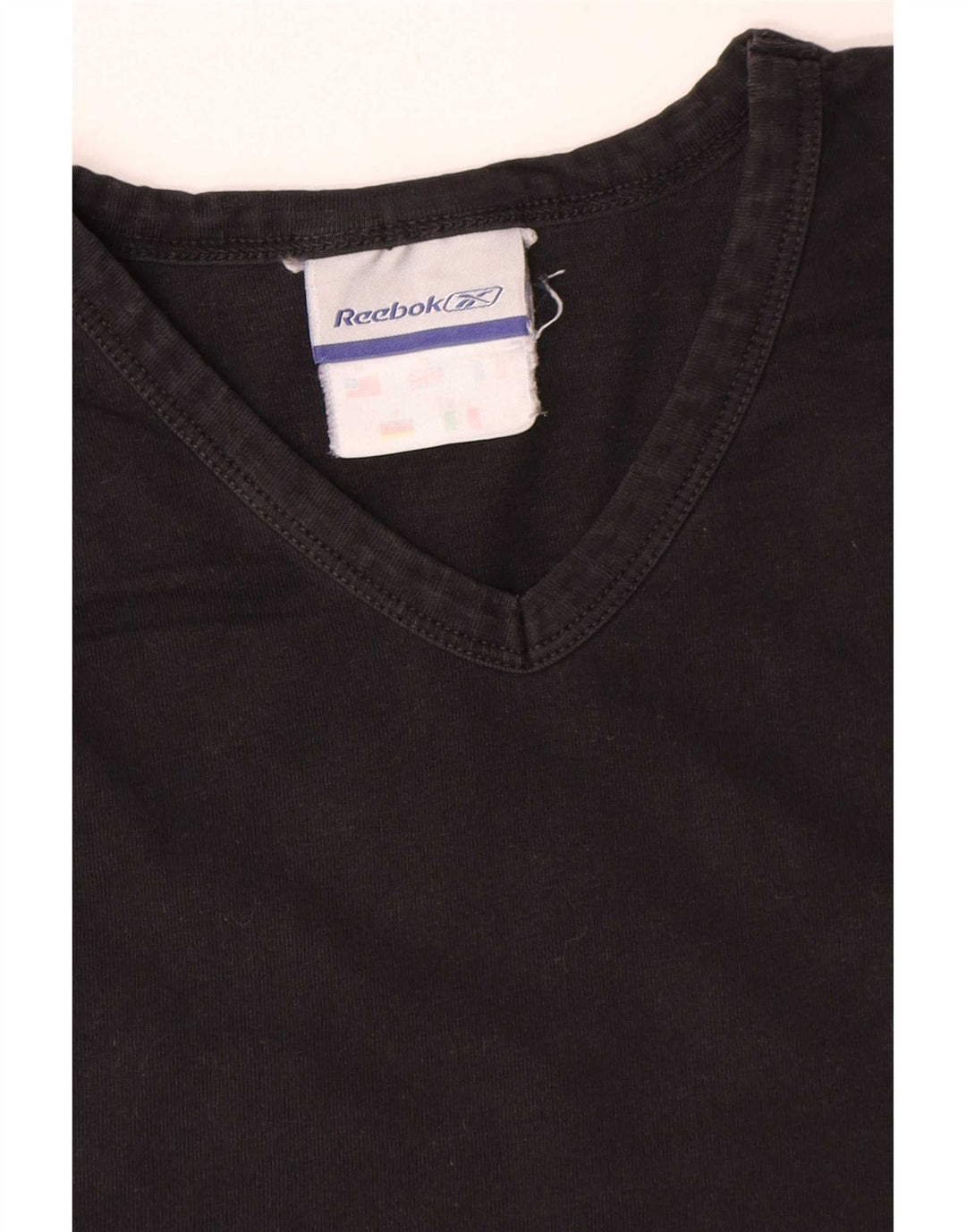 Camiseta Reebok Mulher Top UK 12 Médio Preto