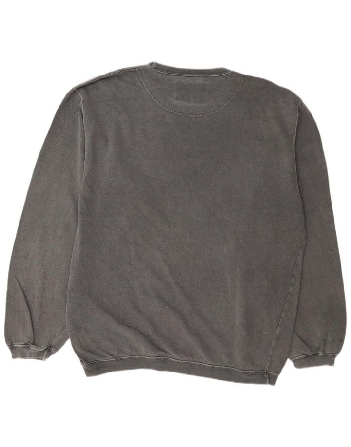 By American Mens Moletom Gráfico Jumper XL Cinza