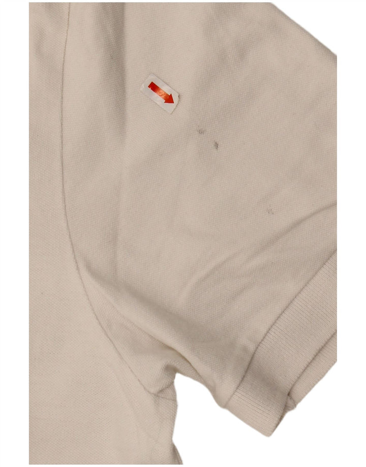 Camisa polo masculina KAPPA grande algodão branco