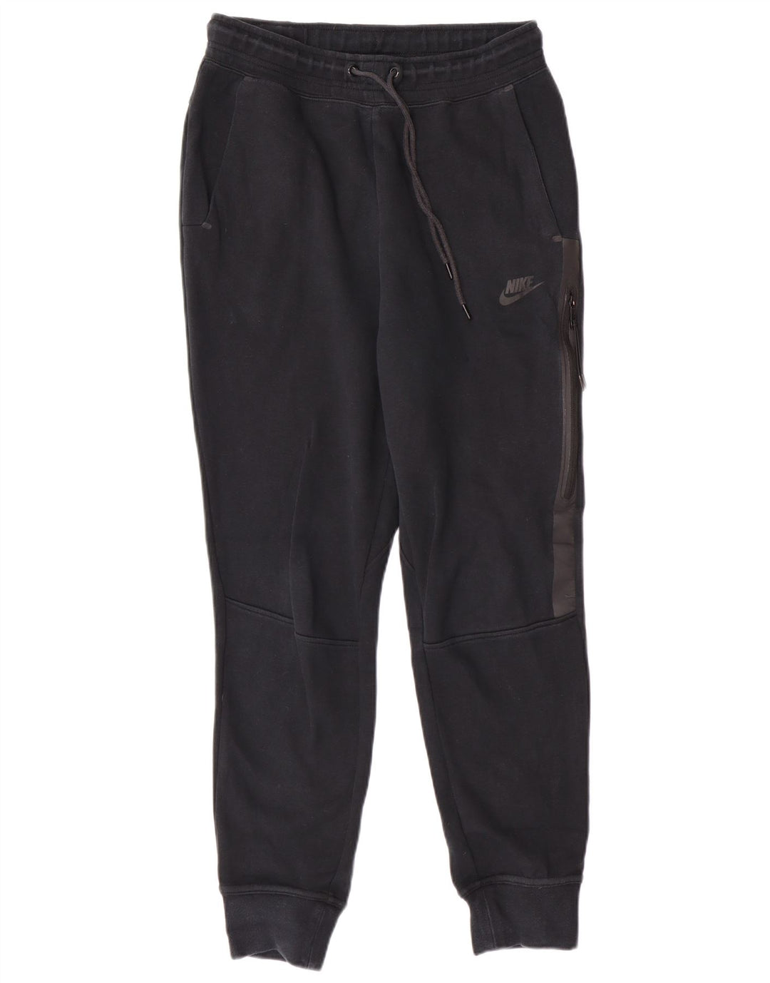 Calça de treino masculina NIKE joggers pequeno algodão azul marinho