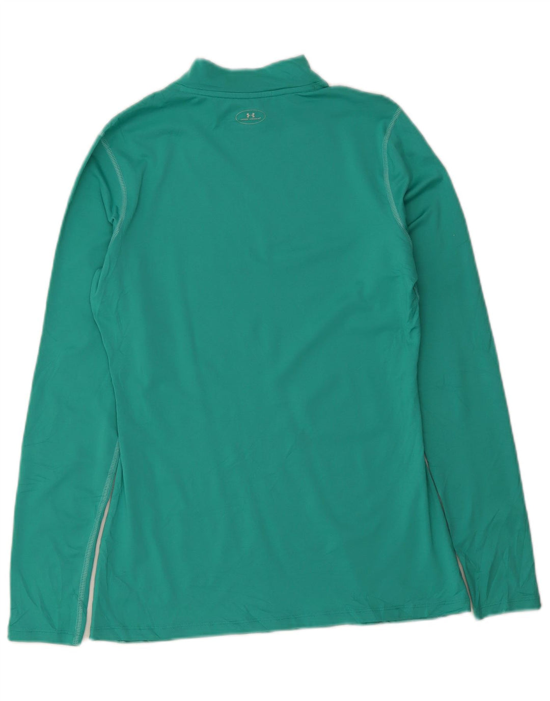 Under Armour Mens Heat Gear Top Manga Longa Grande Poliéster Verde