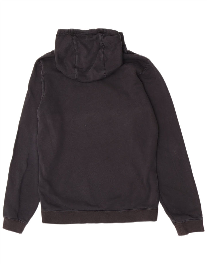 Moletom com capuz Nike masculino regular fit pequeno algodão preto