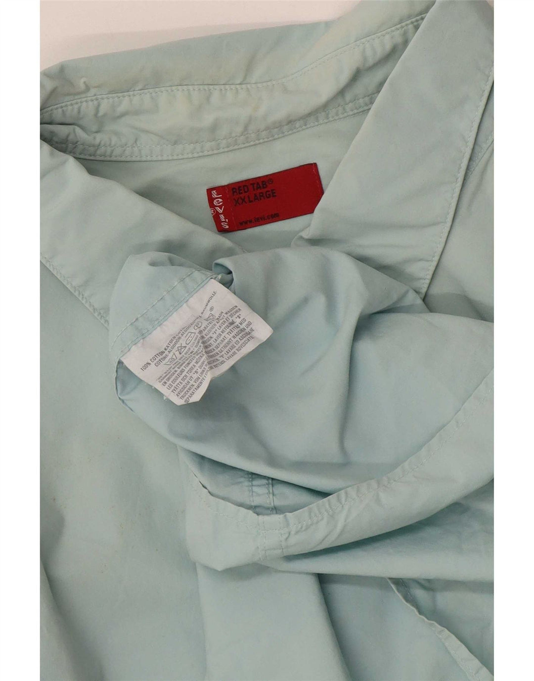 Camisa masculina Levi's 2XL algodão azul