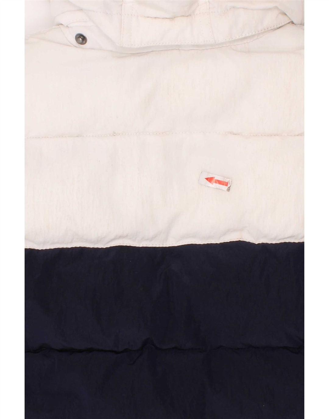Tommy Hilfiger Jaqueta acolchoada masculina 3-4 anos Colorblock multicolorido