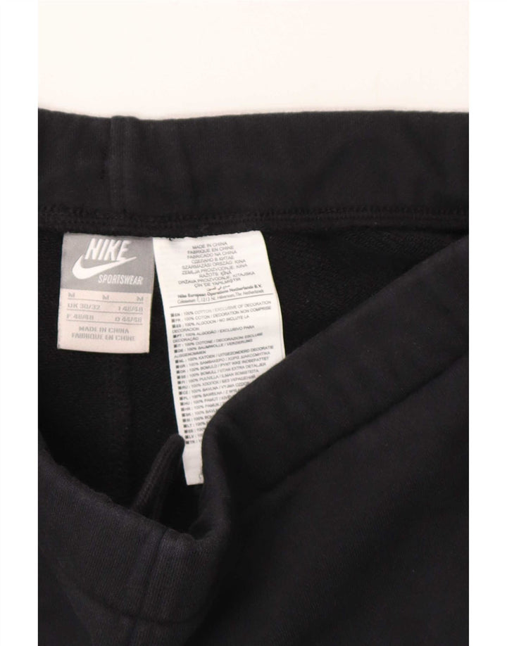 Shorts esportivos masculinos Nike médio preto algodão