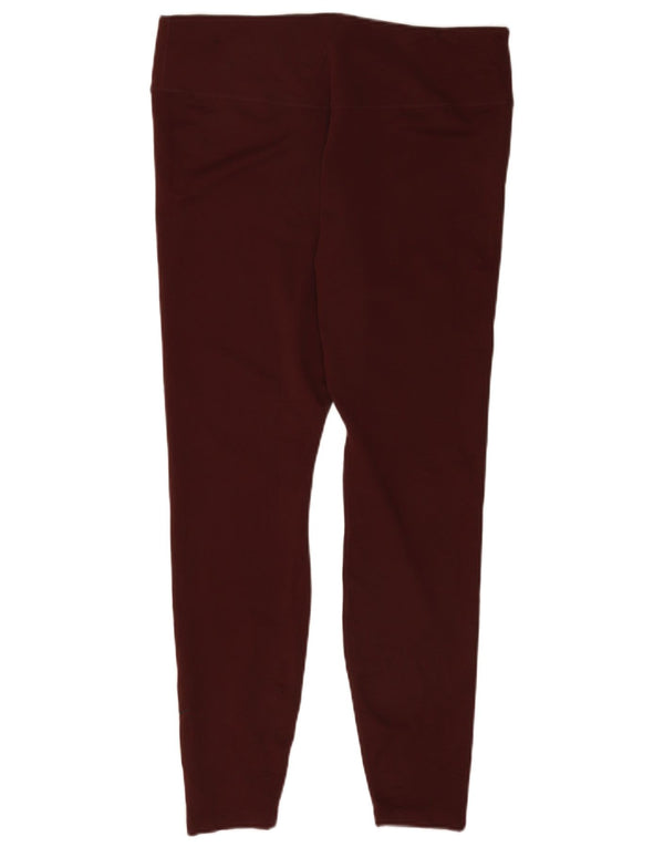 Leggings Nike Dri Fit Feminino UK 20 2XL Marrom Poliéster