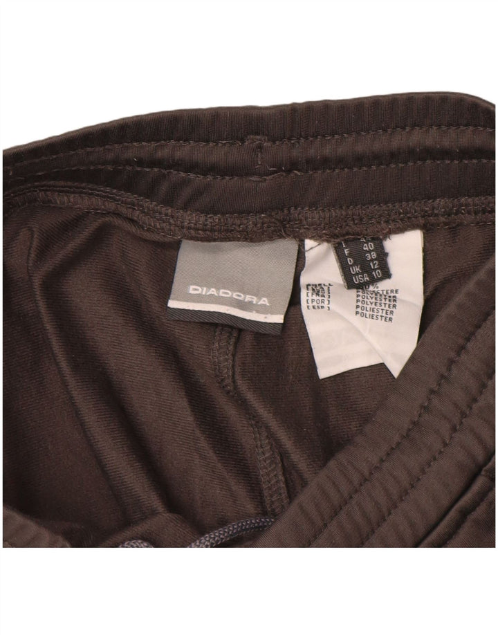 Calça de treino feminina DIADORA UK 12 poliéster cinza médio