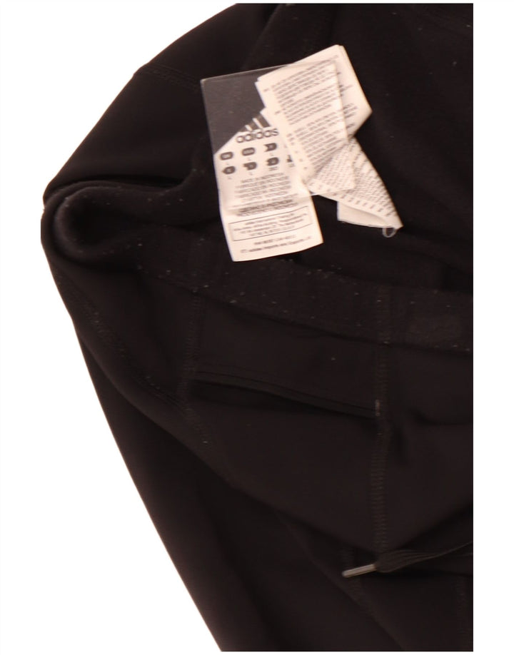 Calça de treino feminina ADIDAS UK 14 grande preto nylon