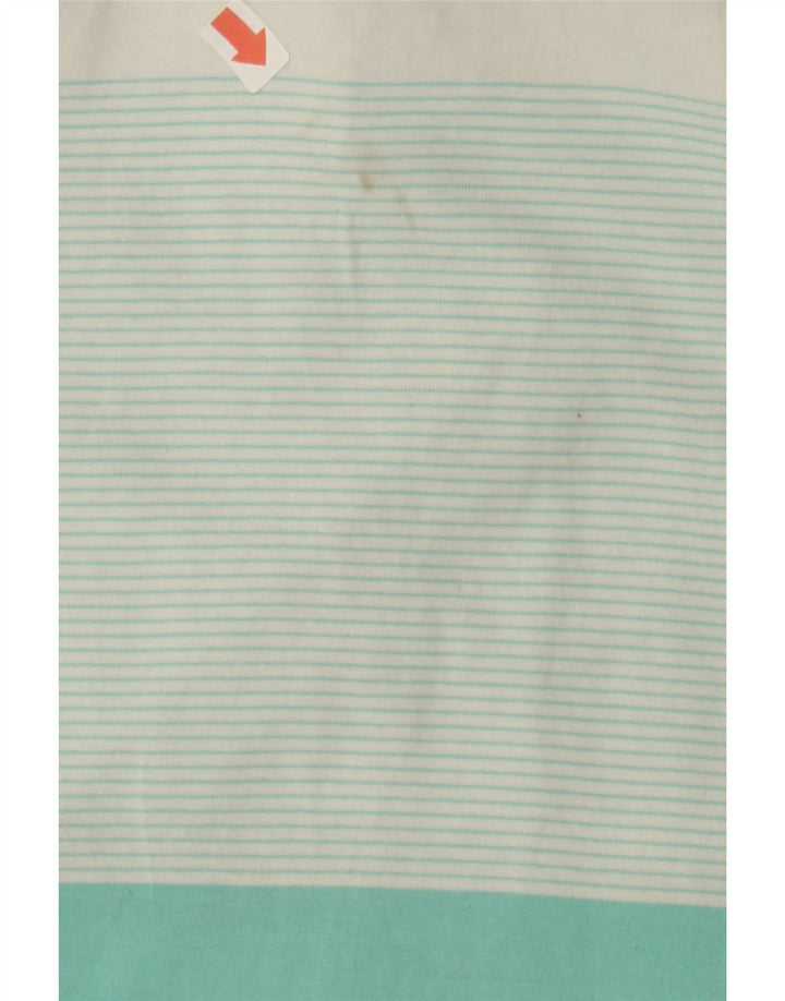 REGATTA Mens Polo Shirt Small Turquoise Colourblock Cotton Vintage Regatta and Second-Hand Regatta from Messina Hembry 