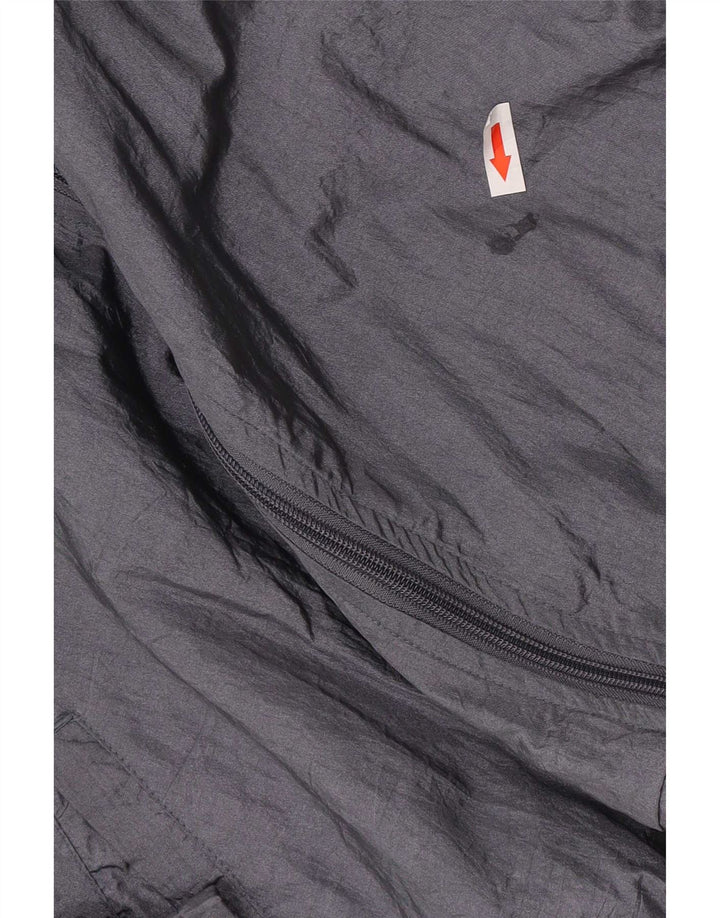 C&A Jaqueta masculina de agasalho IT 52/54 grande cinza colorblock poliamida