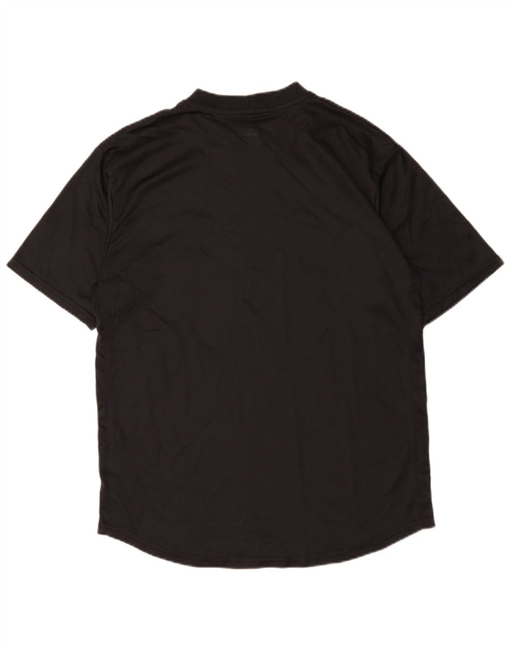 Camiseta Nike Masculina Dri Fit Top Médio Poliéster Preto