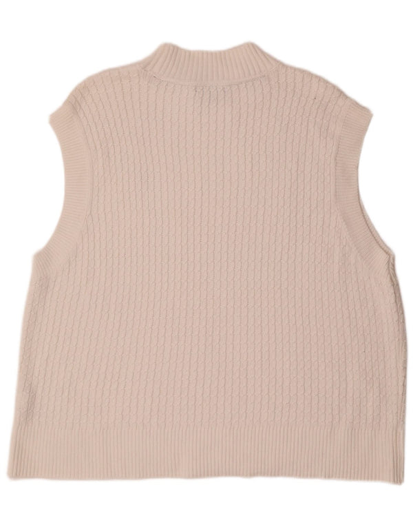Regata masculina Tommy Hilfiger com colete XL de algodão branco