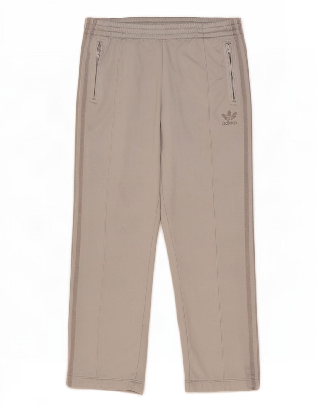 Calça de treino feminina Adidas EU 46 grande cinza poliéster