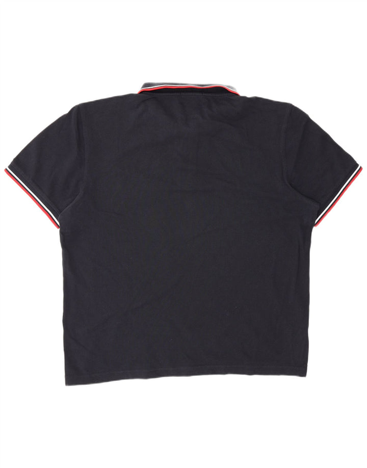 Camisa polo masculina Fred Perry 2XL algodão azul marinho