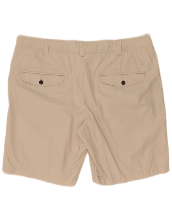 Timberland Mens Chino Shorts W40 XL Algodão Bege
