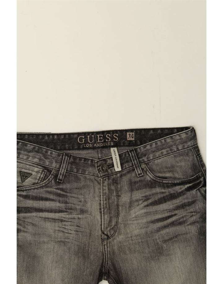 GUESS Mens Straight Jeans W34 L28 Grey Cotton Vintage Guess and Second-Hand Guess from Messina Hembry 